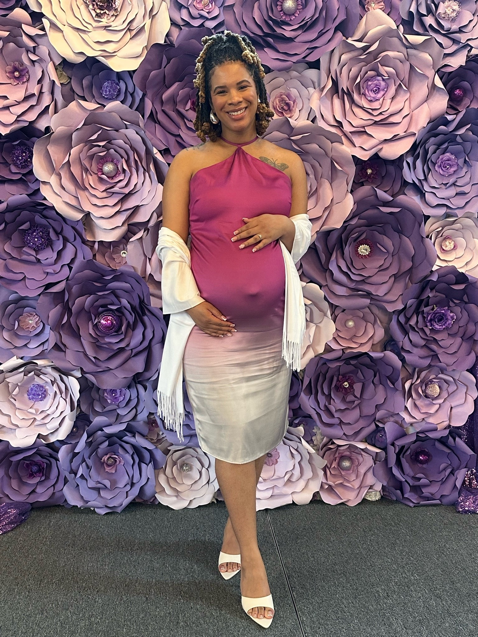 Mother’s Day brunch @ Eagles Nest Church. 💜🤰🏽

#LTKMothersDay #LTKootd #LTKBump