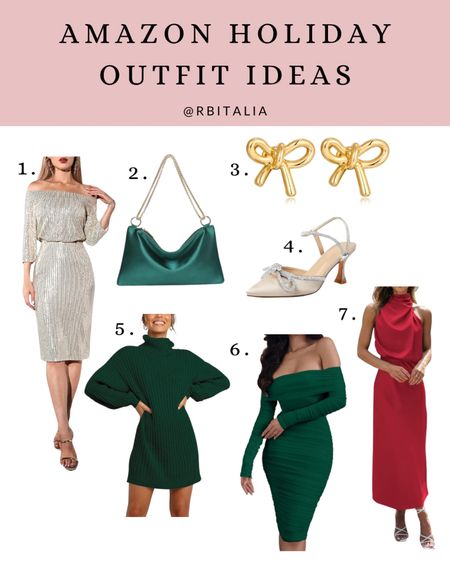 Amazon holiday outfit ideas, must have holiday outfits from amazon, Christmas outfit ideas 

#LTKHoliday #LTKstyletip #LTKSeasonal