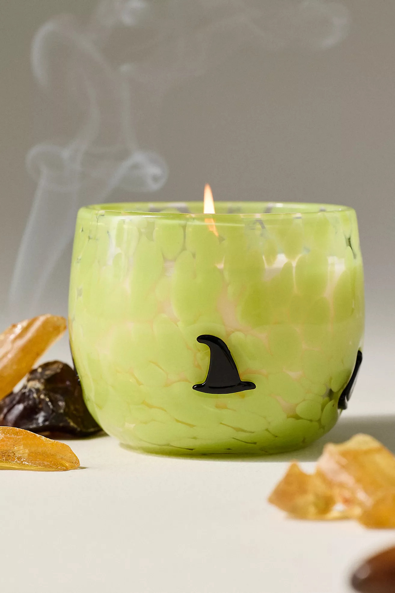 Mystic Witch Icon Incense & Amber Glass Candle | Anthropologie (US)
