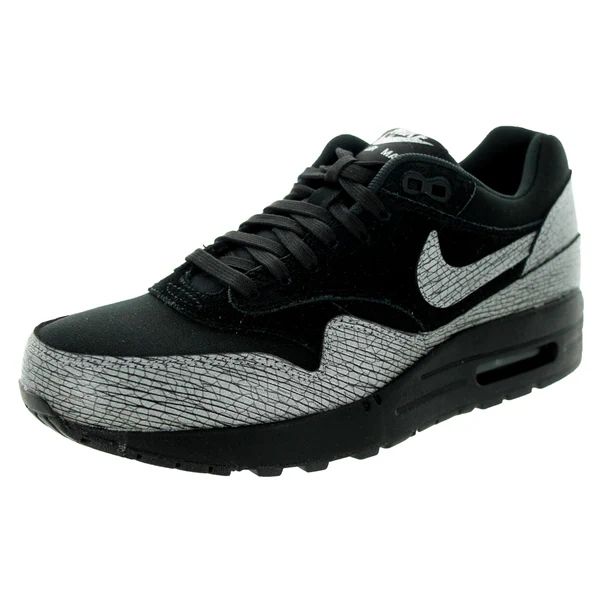 Nike Women's Air Max 1 Prm Black/ Hematite/Black Running Shoe | Bed Bath & Beyond