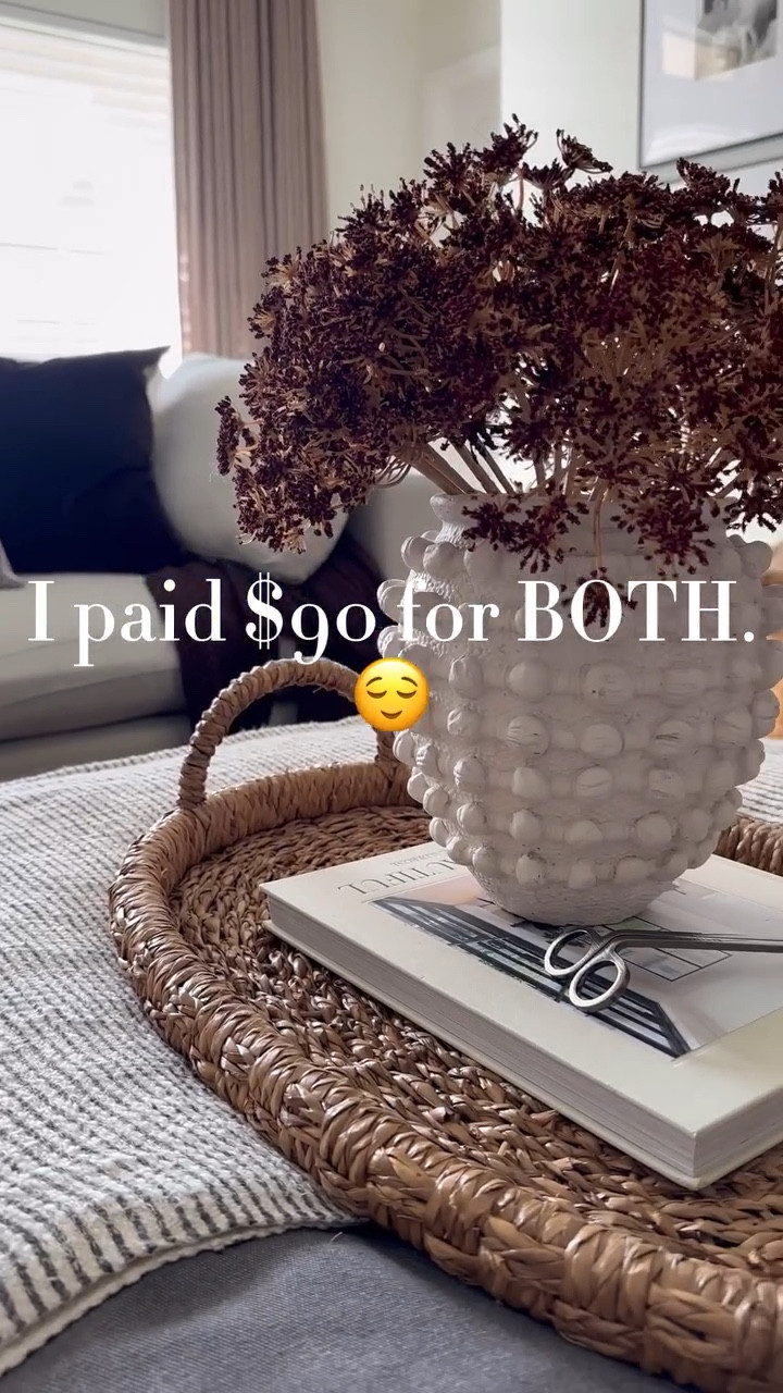 Comment STEAL for link.
SAVE this for later!

I searched everywhere for a dupe to this handwoven tray and I stumbled upon the real thing for a fraction of the price for BOTH!! Scooooreeee!!!!
🥹
.
.
.
#budgetfriendlydecor #affordablehomedecor  #stylewithme #dailyreels #reelsinstagram #homeinspo #reelitfeelit #interiorinspiration #designonadime #designonabudget #budgetfriendly #homedecor #boujieonabudget #makehomeyours #smmakelifebeautiful
#howedwell #howyouhome #myneutralhome #dailydecordose #ａｅｓｔｈｅｔｉｃ