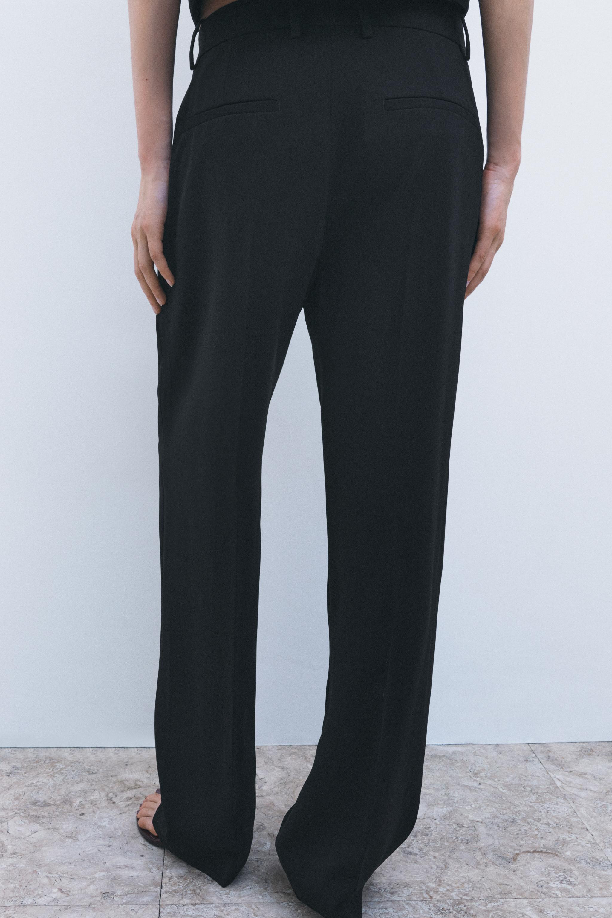 ZW COLLECTION STRAIGHT-FIT TROUSERS | Zara UK
