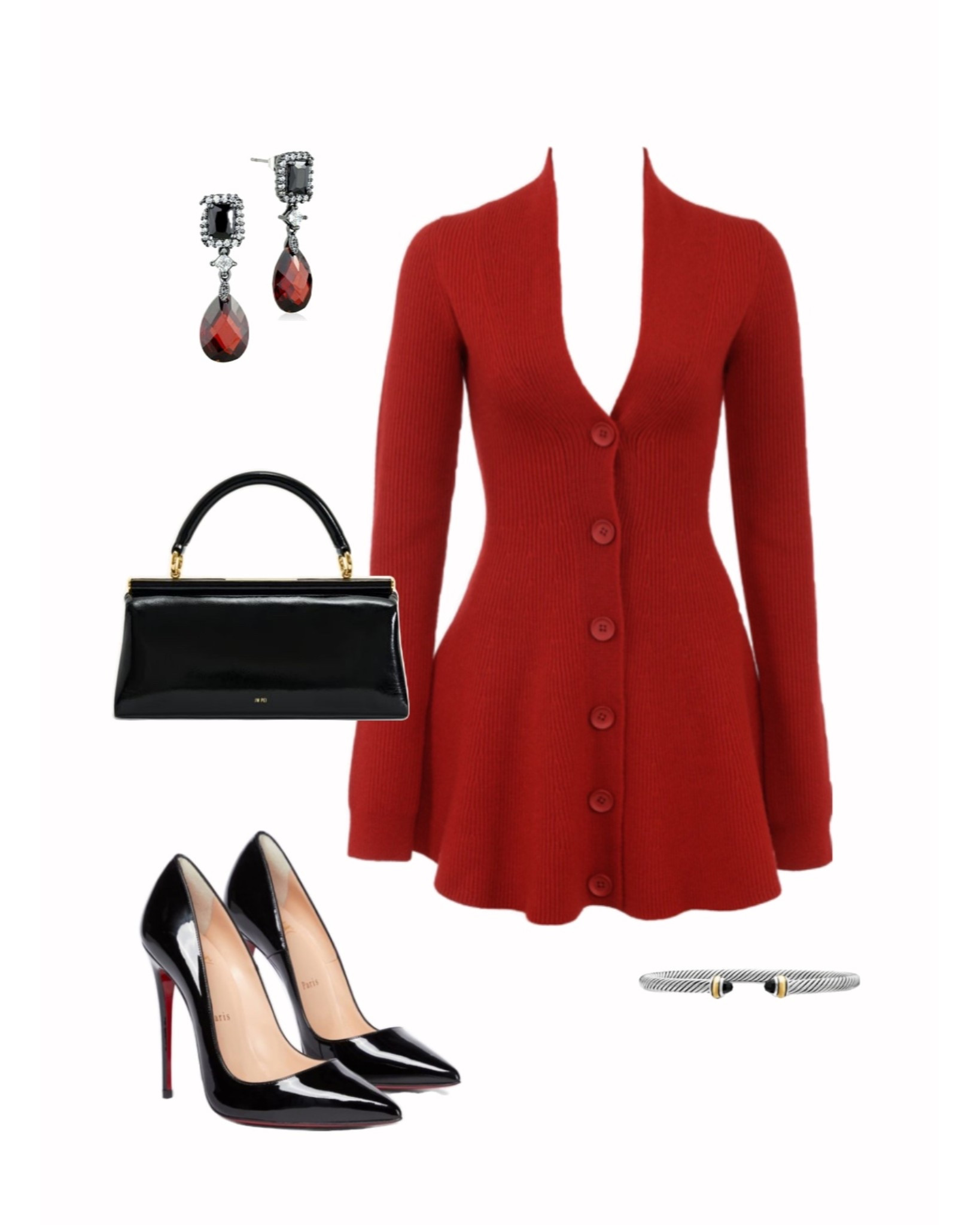 Red long sleeve knit dress - new arrival

Valentine’s Day outfit, valentine style, red dress, date night 

#LTKValentine