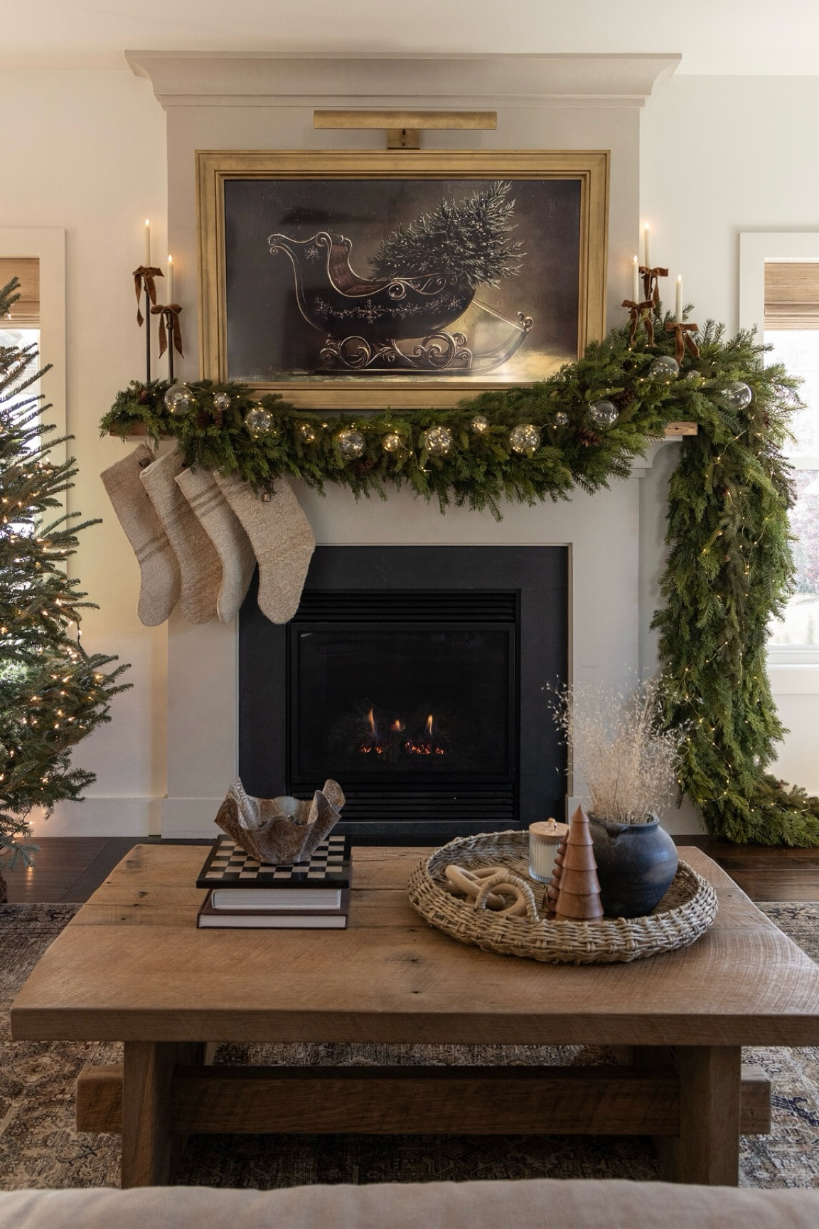 Somehow the garland on my mantle gets bigger every year 🤔 What do you think, is it bigger than last year?

#LTKSeasonal #LTKHoliday #LTKHome