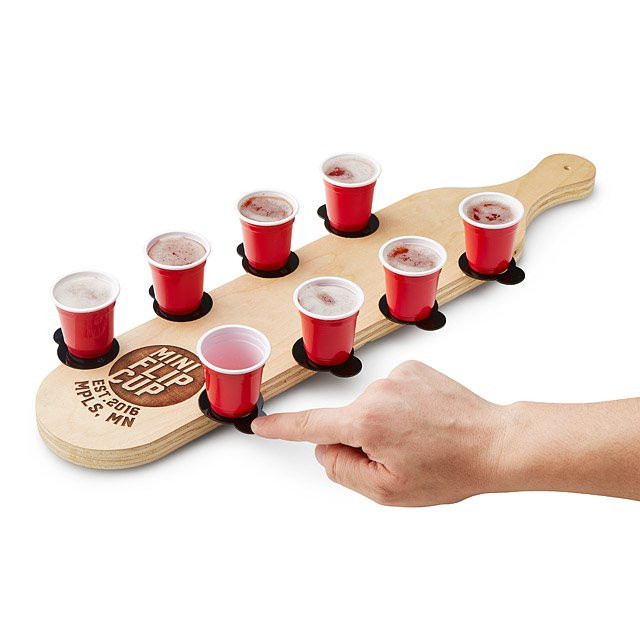 Mini Flip Cup Game | Travel Drinking Party Game | UncommonGoods