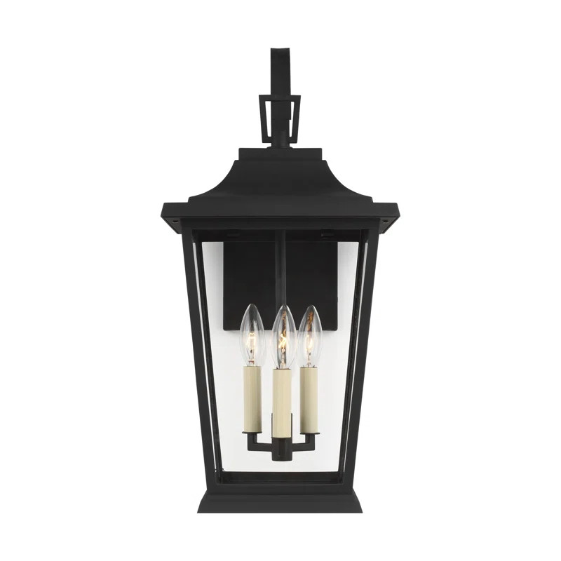 Mersey 22.63" H x 10.63" D x 12" D 1 - Light Outdoor Wall Lantern | Wayfair Professional