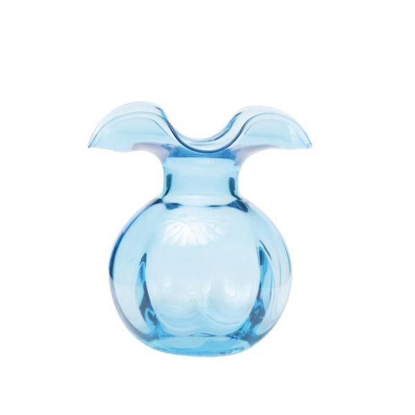 VIETRI Hibiscus Glass Aqua Bud Vase | Waiting On Martha