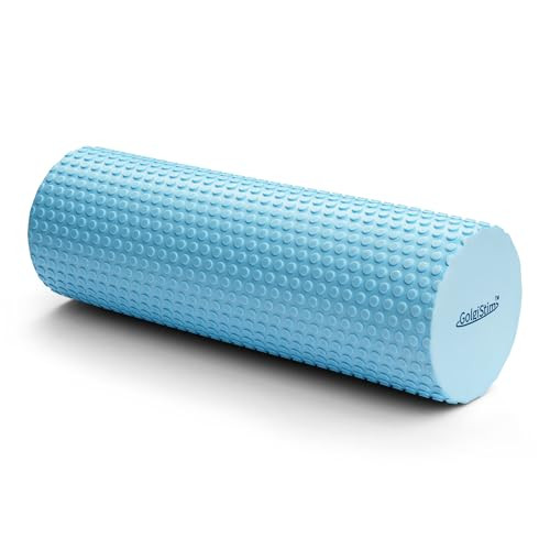 11.8 Inch Medium Density Foam Massage Roller - Light Blue Trigger Point Massage Roller for Deep T... | Amazon (US)