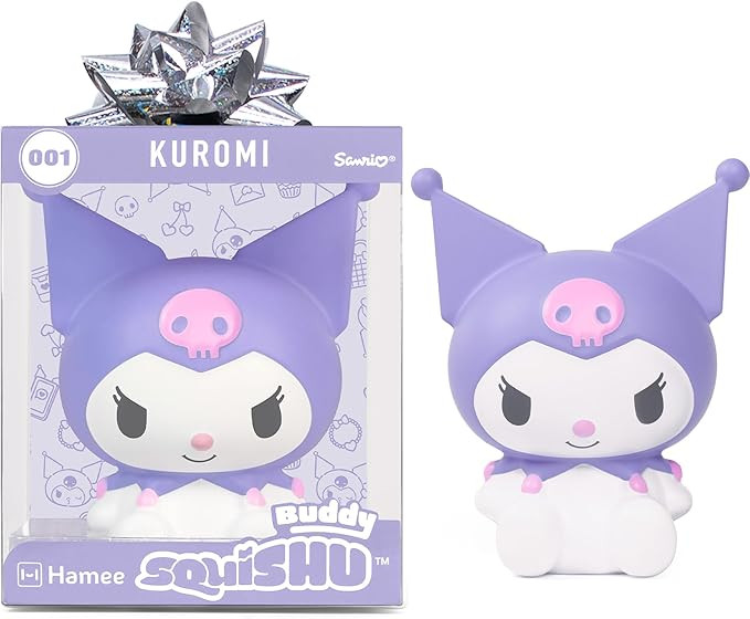 Hamee SquiSHU Buddy Hello Kitty and Friends Kuromi, Cute Birthday Gift, Official Merchandise, Toy... | Amazon (US)