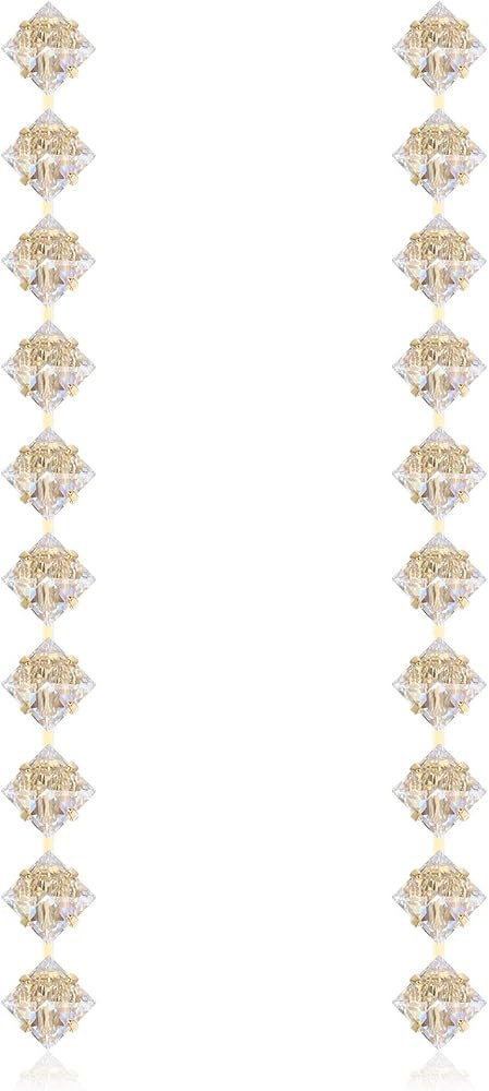 Platinum-Plated or 18K Gold Plated Cubic Zirconia Drop Earrings - Gifts for Women | Amazon (US)