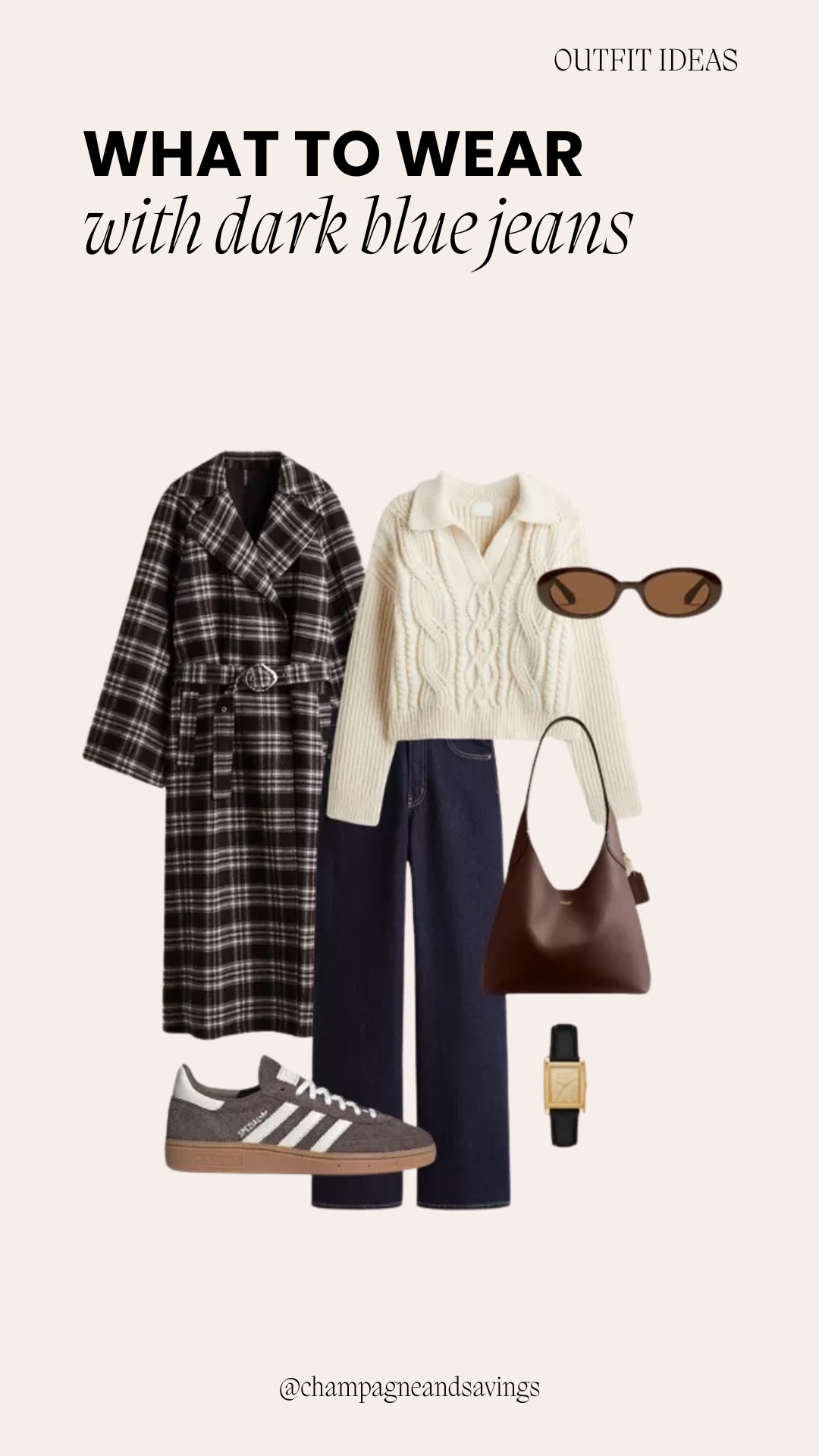 Dark blue jeans outfit

#LTKootd