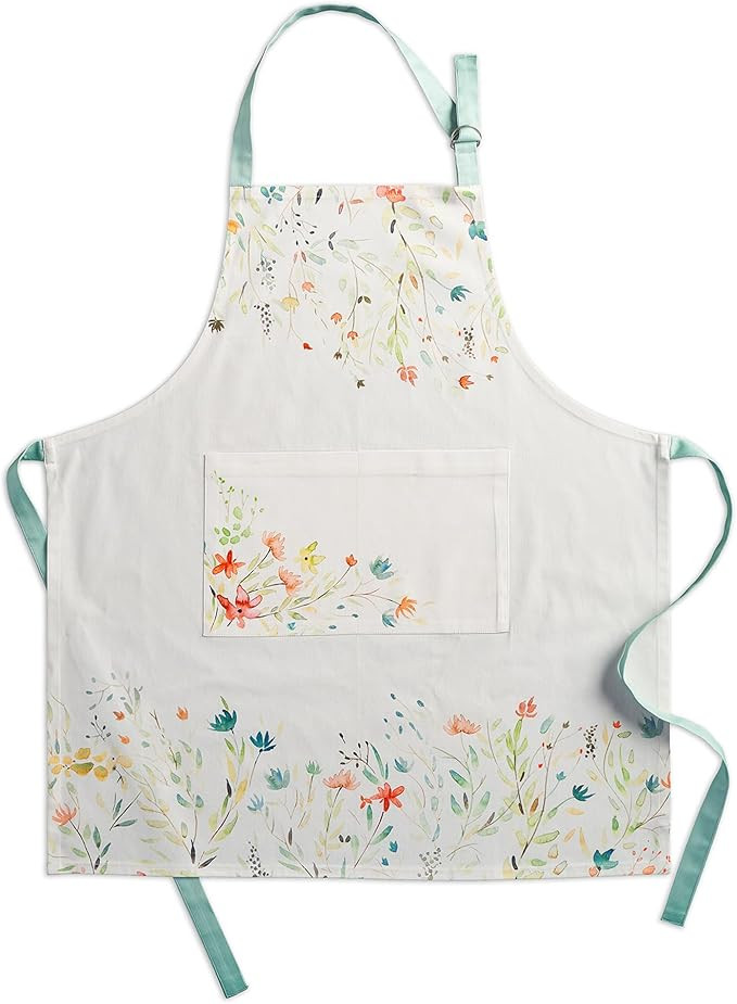 Maison d' Hermine 100% Cotton Apron for women with Pocket Kitchen Chef Apron for Men Cooking Moth... | Amazon (US)