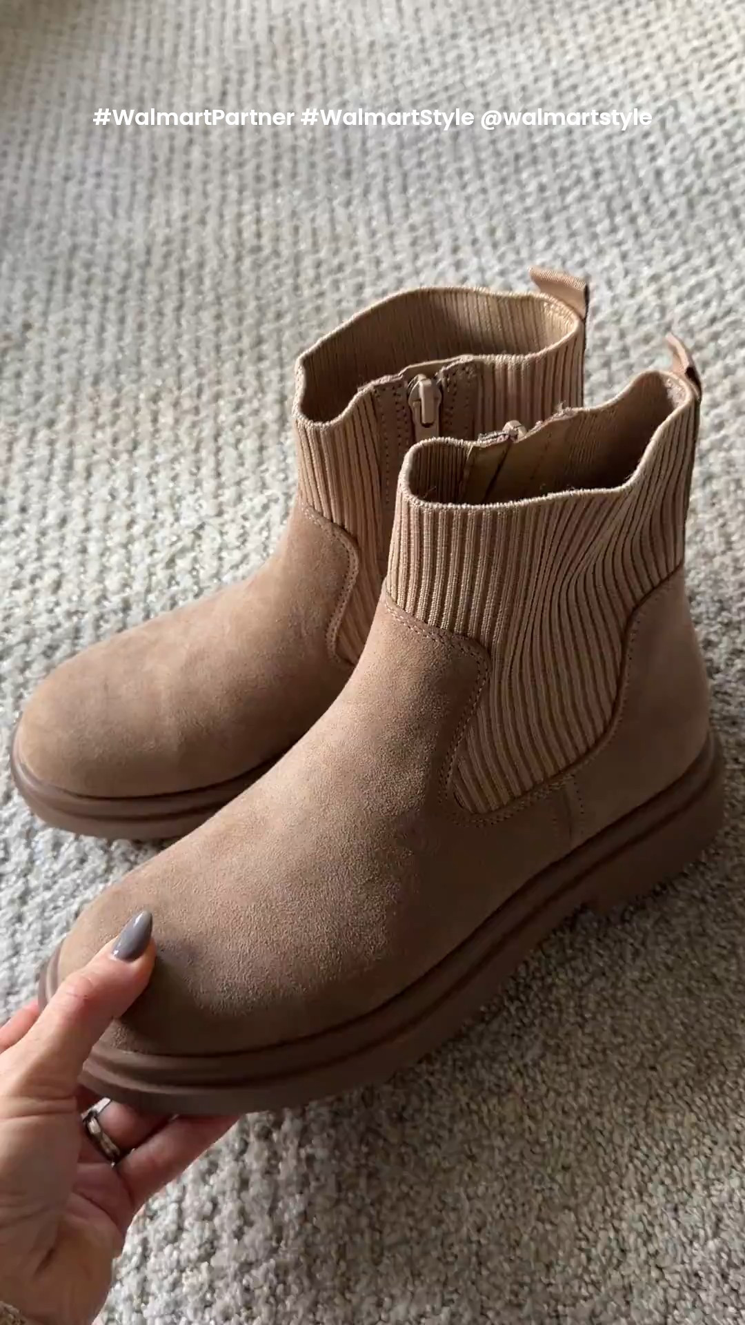 These boots are sooo good! They feel like designer boots for only $34!! From @walmartstyle ! Immediately yes. I’ve worn them all day and they are so comfy too! #walmartpartner #walmartstyle

Come stay awhile, Amanda Vernaci 

Walmart finds | outfit of the day | sale alert | outfits for her | Walmart fashion | shoes for her 

#LTKShoeCrush #LTKootd #LTKmomlife