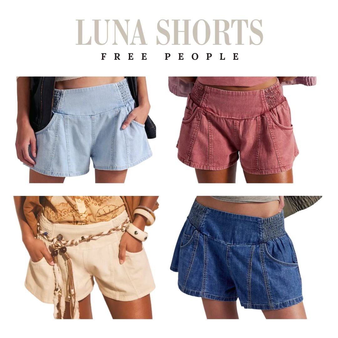 The brand new Free People Luna Shorts are a warm weather must have for spring and summer looks! Posting these early since a similar style sold out quick last year! 

#LTKOver40 #LTKFindsUnder100 #LTKSeasonal