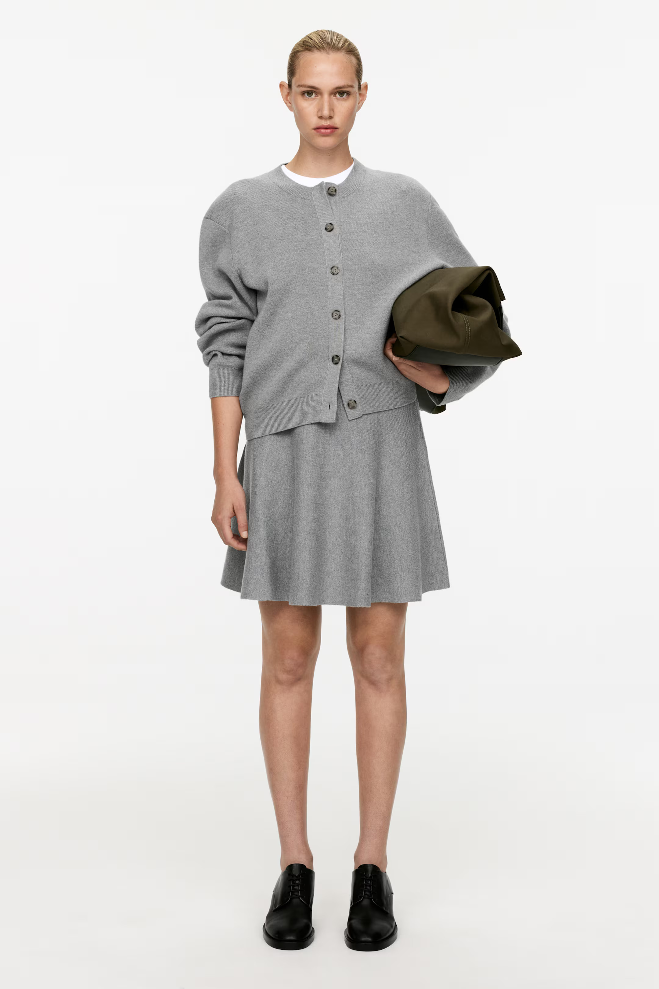 Wool-Blend Mini Skirt | H&M (UK, MY, IN, SG, PH, TW, HK)