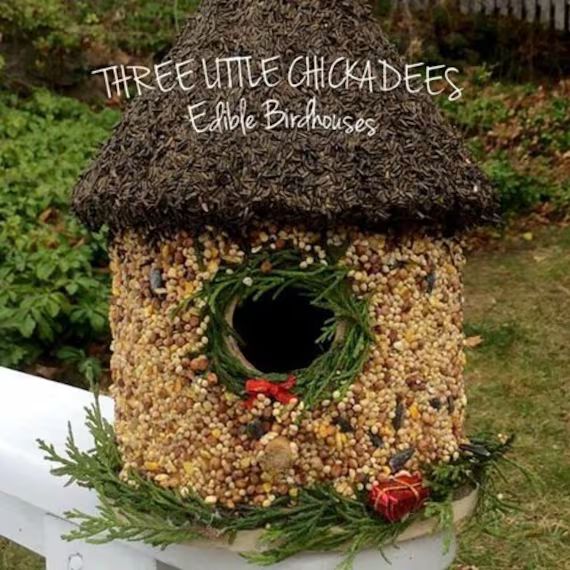 The Bluebird's Bungalow Large Edible Birdhouse | Etsy | Etsy (US)