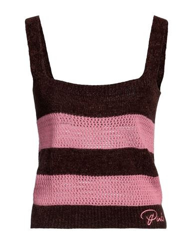 Pinko Woman Top Brown Size S Acrylic, Alpaca wool, Wool, Viscose | YOOX (US)
