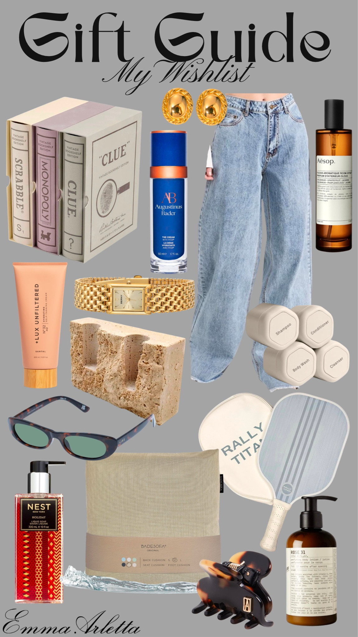 What’s on my wishlist 👀🛒

Wishlist, gift guide, beauty, gifts for her, Christmas gift

#LTKBeauty #LTKHoliday #LTKGiftGuide