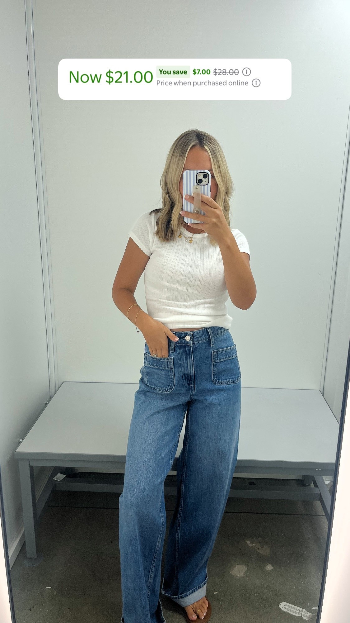 Love these jeans! Looks just like a $148 pair we’ve all seen 🤭

#LTKSaleAlert