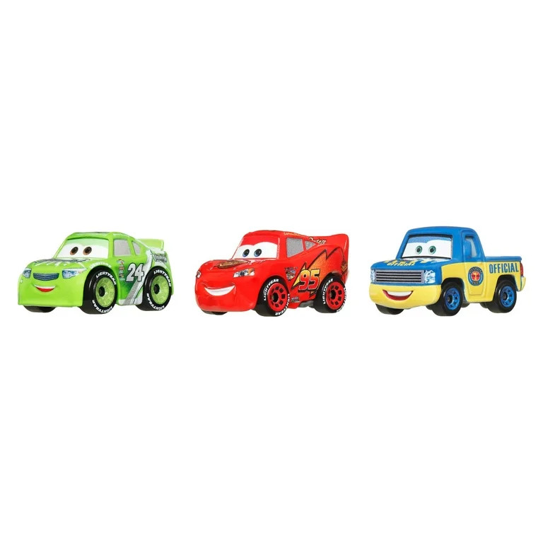 Disney and Pixar Cars Mini Racers 3-Pack, Set of 3 Toy Vehicles from the Franchise (Styles May Va... | Walmart (US)
