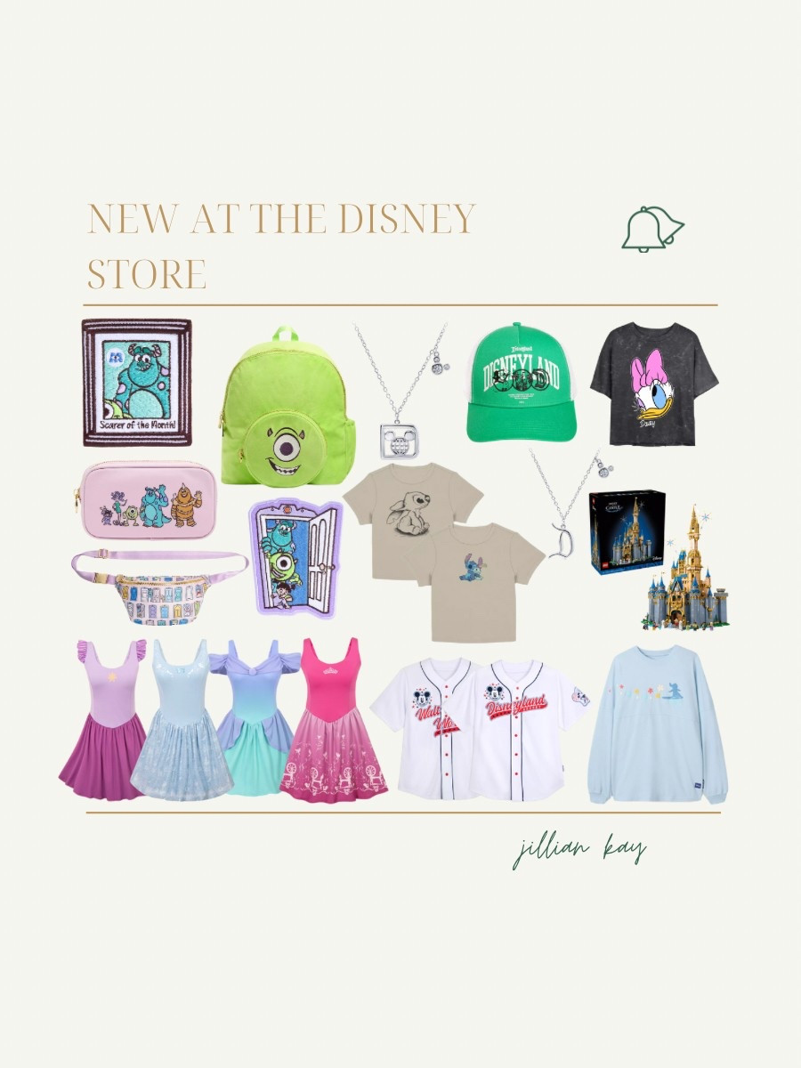 New at the disney store ✨

Pixar Stoney clover exclusives, disneyland merch, princess athletic dresses and more! 

Ig: @jkyinthesky

#disney #disneystyle #disneyaccessories #disneystore #shopdisney #disneymerch #disneymerchandise #disneyparks #disneyprincess #disneyprincesses #monstersinc #stoneyclover 

#LTKStyleTip #LTKItBag #LTKFamily