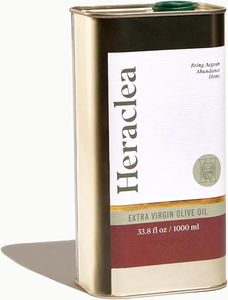 Heraclea Extra Virgin Olive Oil, Organic Olive Oil, Extra Virgin, Cold Pressed, Polyphenol Rich O... | Amazon (US)