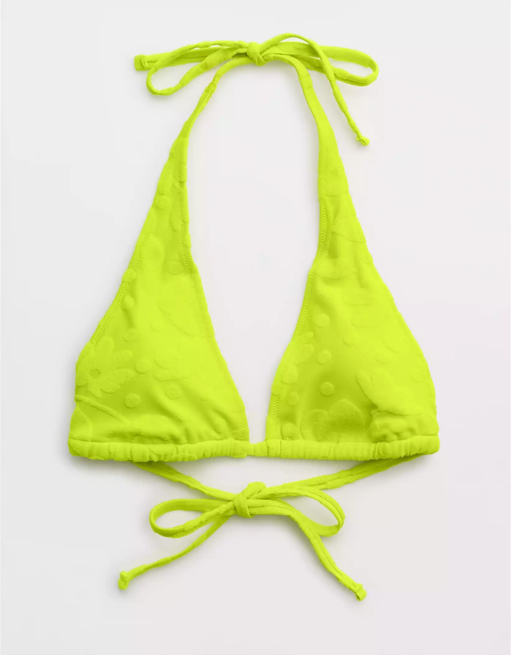 Aerie Terry Triangle Bikini Top | Aerie