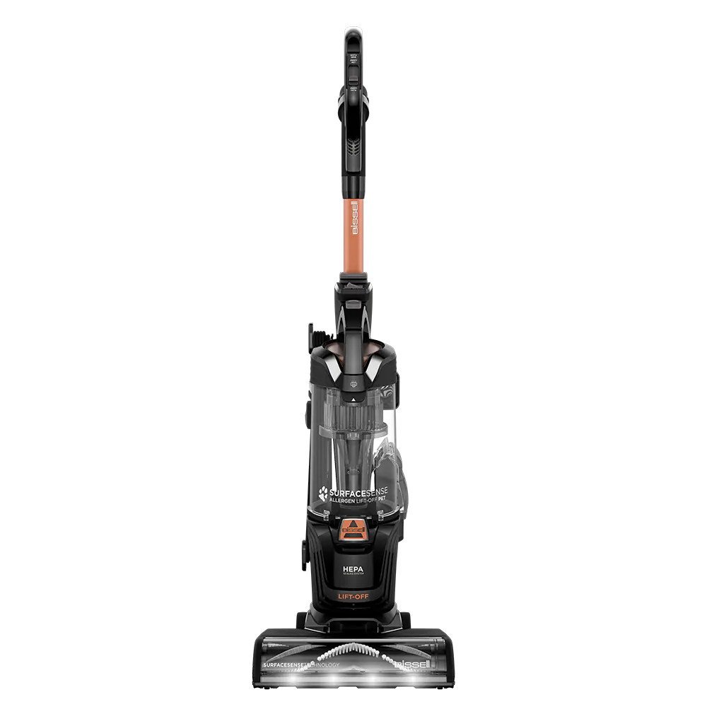 BISSELL SurfaceSense Lift Off Bagless Pet Upright Vacuum Cleaner with HEPA Filter in Black | 34152 | Lowe's
