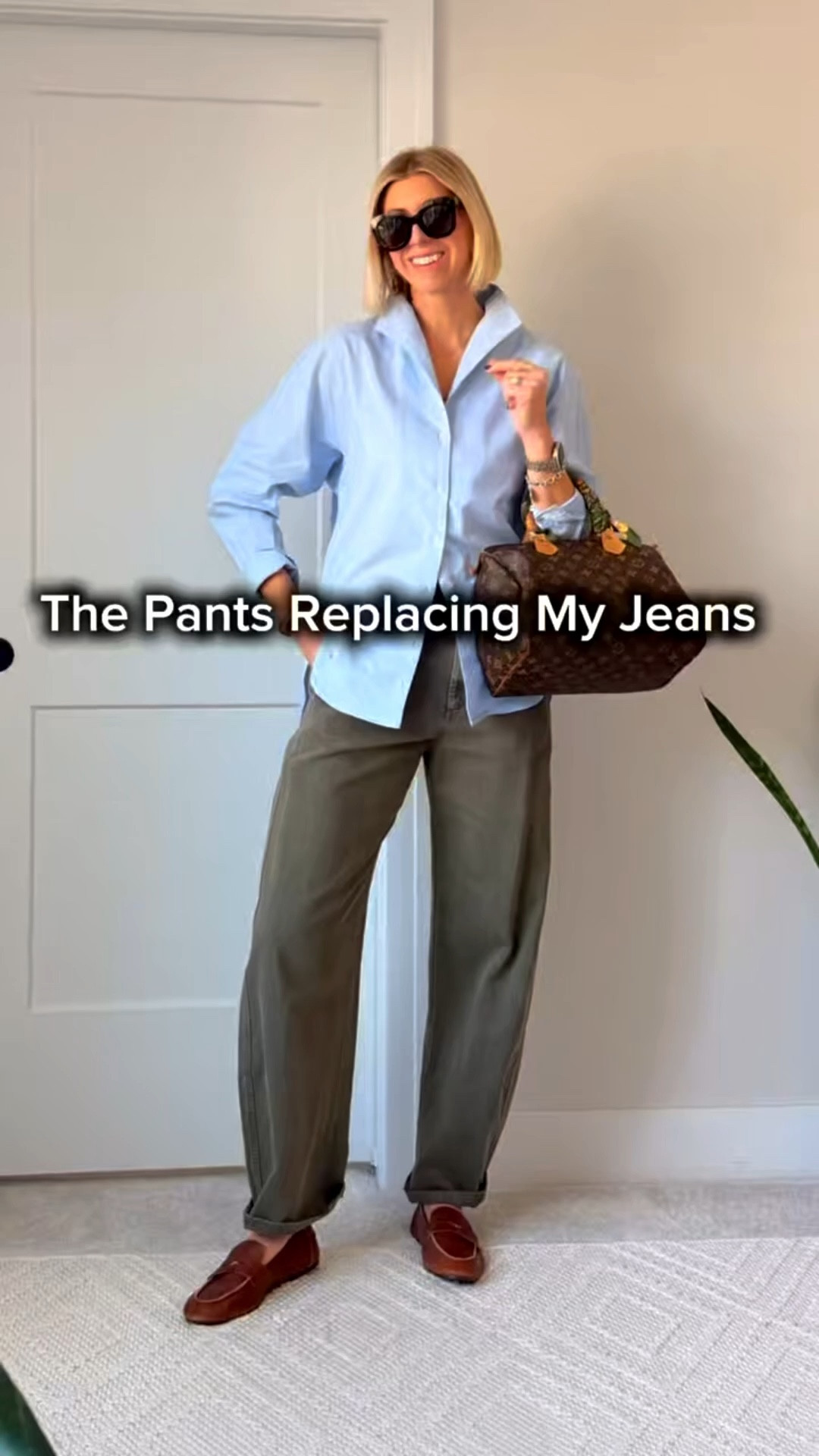 Giving my jeans a day off with these modern chinos 🤍
They have the structure of a trouser but the comfort of your favorite joggers — and they go with everything.

Styled them 4 ways here for fall 👏

Wearing my tts 6 tall

#LTKOver40 #LTKgrwm #LTKootd