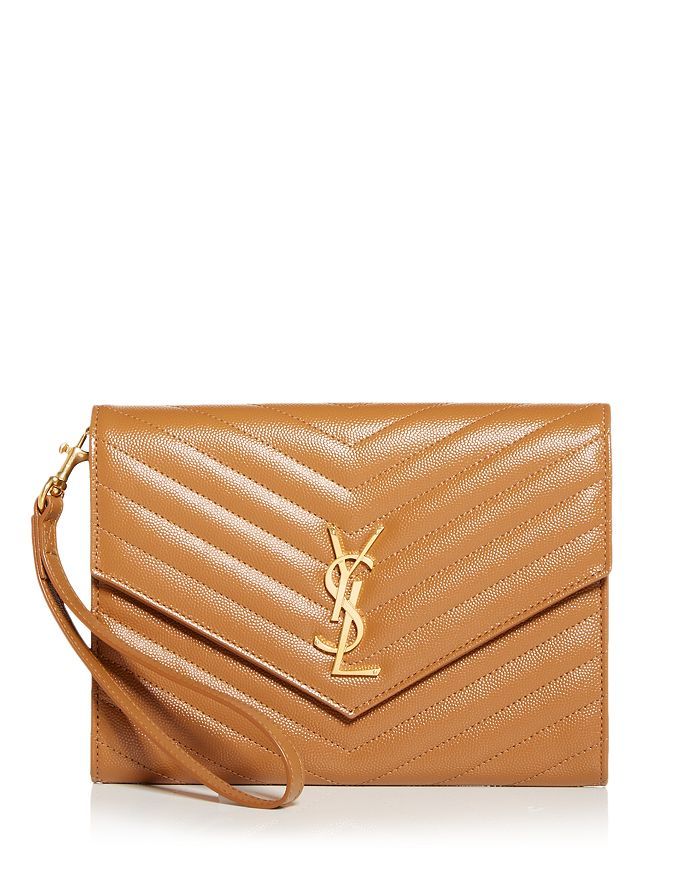 Monogram Quilted Leather Clutch | Bloomingdale's (US)
