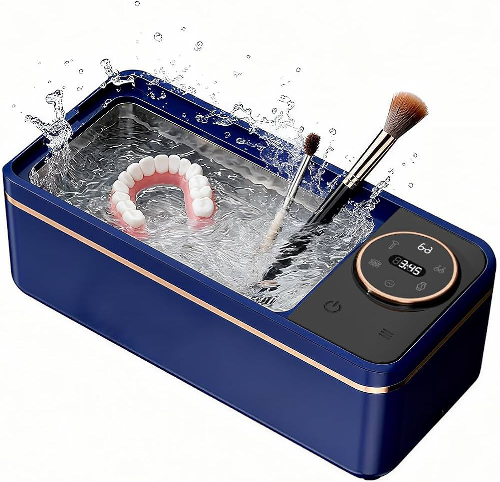 Ultrasonic Jewelry Cleaner, 48KHz Professional Ultrasonic Cleaner for Eyeglasses, Rings, Retainer... | Amazon (US)