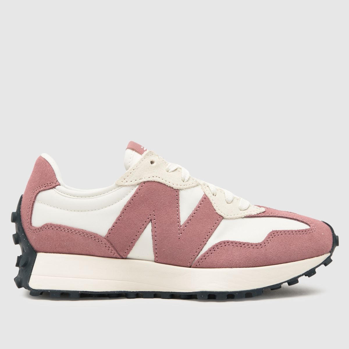 Womens White & Pink New Balance 327 Trainers | schuh | Schuh