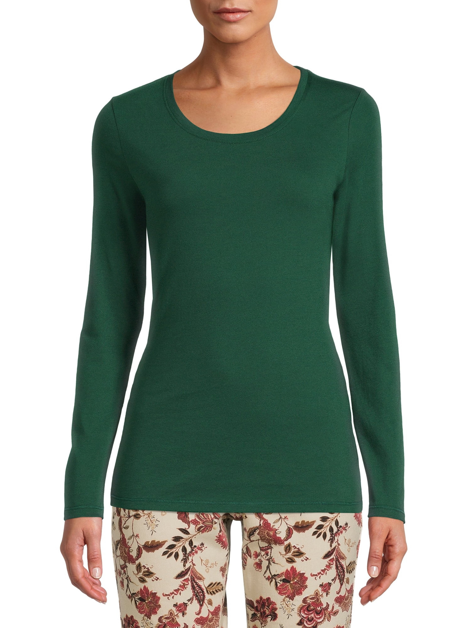 No Boundaries Juniors' Long Sleeve Tee - Walmart.com | Walmart (US)