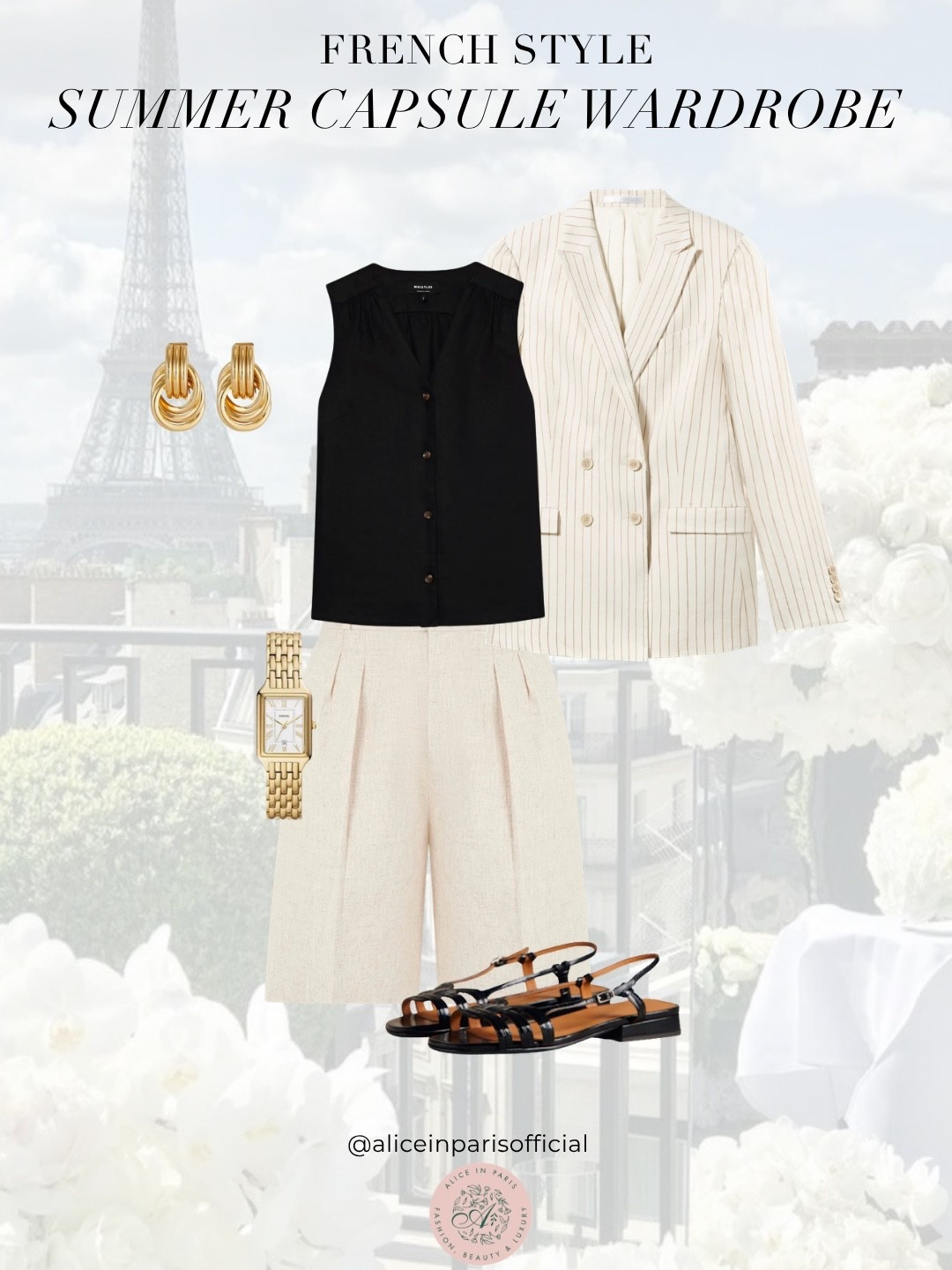 French style summer  capsule wardrobe

#LTKeurope #LTKsummer #LTKfrance