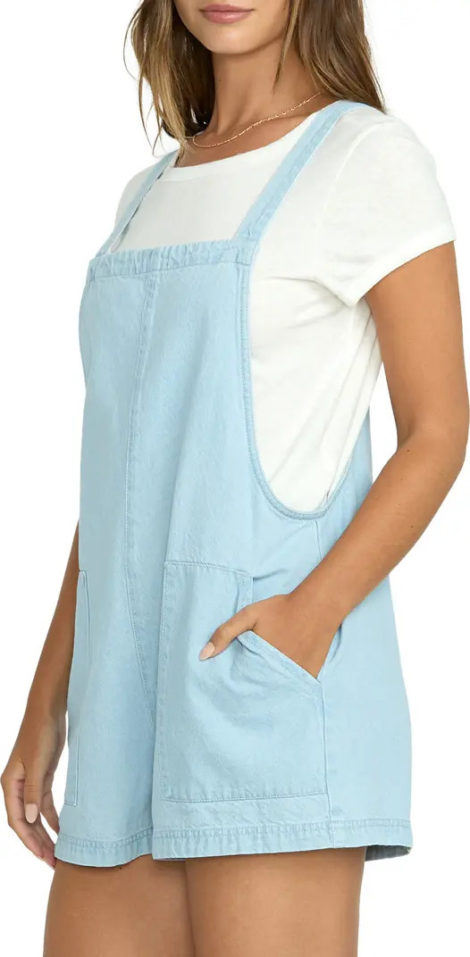 Beach Crush Denim Shortalls | Nordstrom