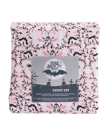 Spooky Vines Sheet Set | TJ Maxx