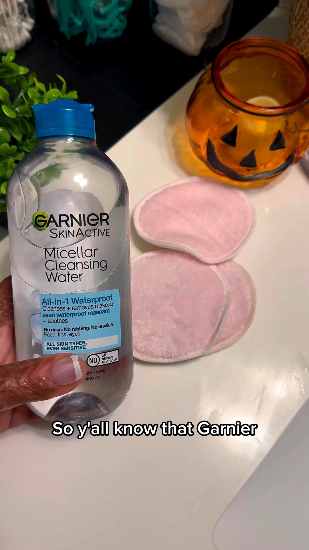 Garnier Micellar Water and Eco Cleansing Pads remove makeup without rubbing or pulling and they’re eco-friendly.

This is the easiest way to remove mascara. Even waterproof!

#LTKBeauty #LTKOver40