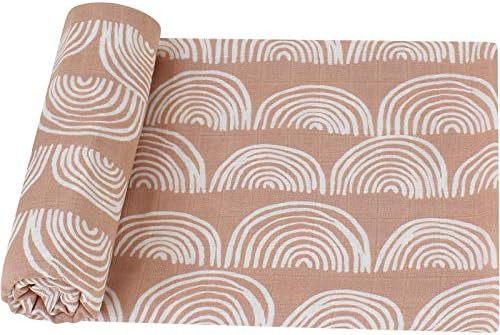 LifeTree Baby Swaddle Blankets - 70% Bamboo/30% Cotton Muslin Swaddle Blankets Unisex - Boho Vintage | Amazon (US)