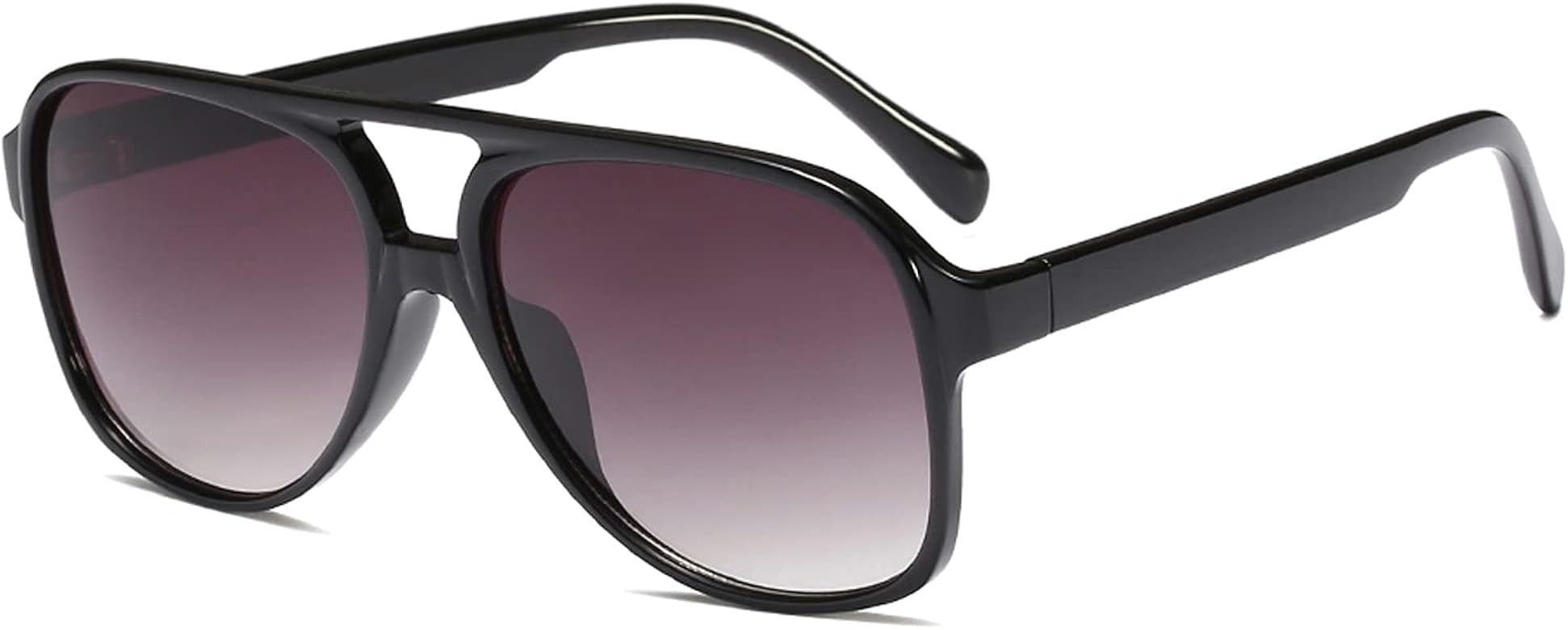 YDAOWKN Classic Vintage Aviator Sunglasses for Women Men Large Frame Retro 70s Sunglasses | Amazon (US)