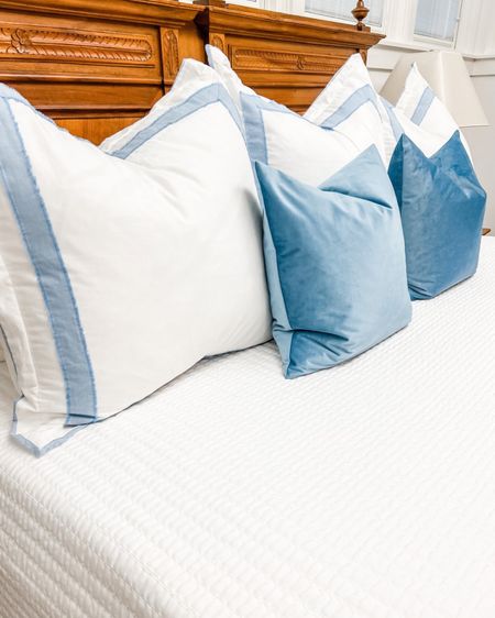 I just love our guest bedding. These velvet pillows are so good and come in so many colors!

Pillow inserts, euro pillows, pillow, velvet pillow, accent pillow, bedding, neutral bedding, Bedding, guest room, primary bedroom, bedroom, bedroom styling, curated spaces, shoppable inspo, bedroom inspiration, Modern home decor, traditional home decor, budget friendly home decor, Interior design, look for less, designer inspired, Amazon, Amazon home, Amazon must haves, Amazon finds, amazon favorites, Amazon home decor #amazon #amazonhome 

#LTKStyleTip #LTKHome #LTKFindsUnder50
