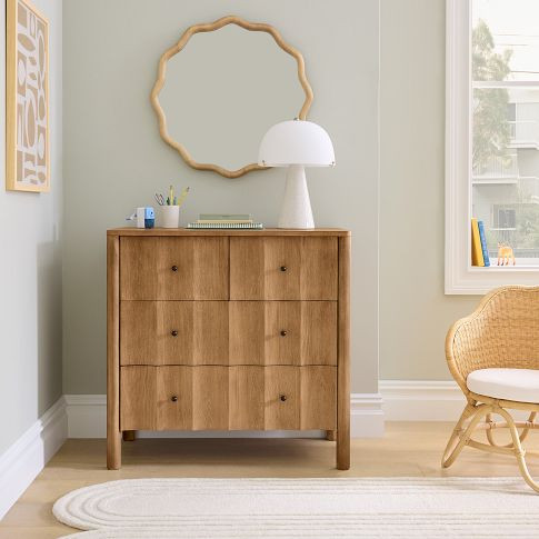 Kids Scalloped Narrow Dresser (35") | West Elm (US)
