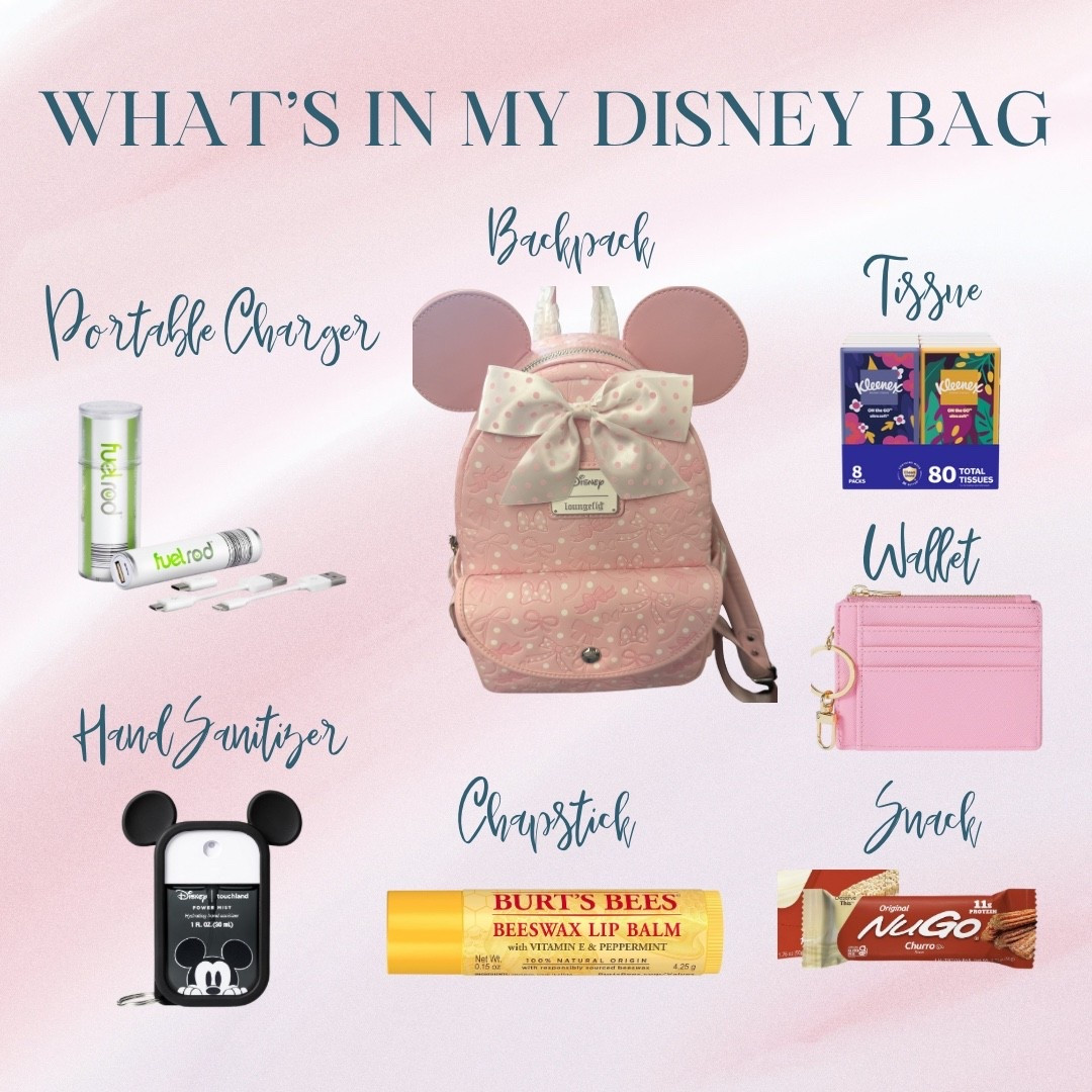 What’s in my Disneyland bag? 🐭🎒
#disneyland #disneyessentials #whatsinmybag #girlie 

#LTKItBag #LTKOver40 #LTKStyleTip