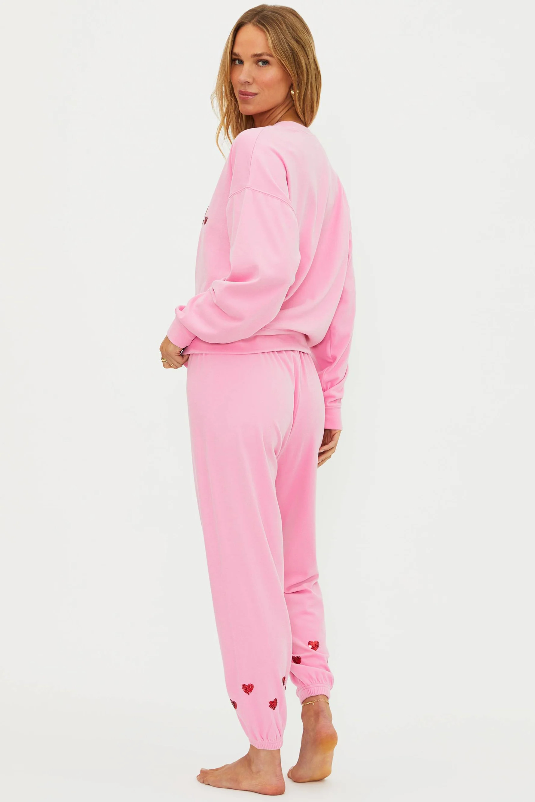 Georgie Pant Lovely Pink | Pink Sweatpants | Beach Riot | Beach Riot