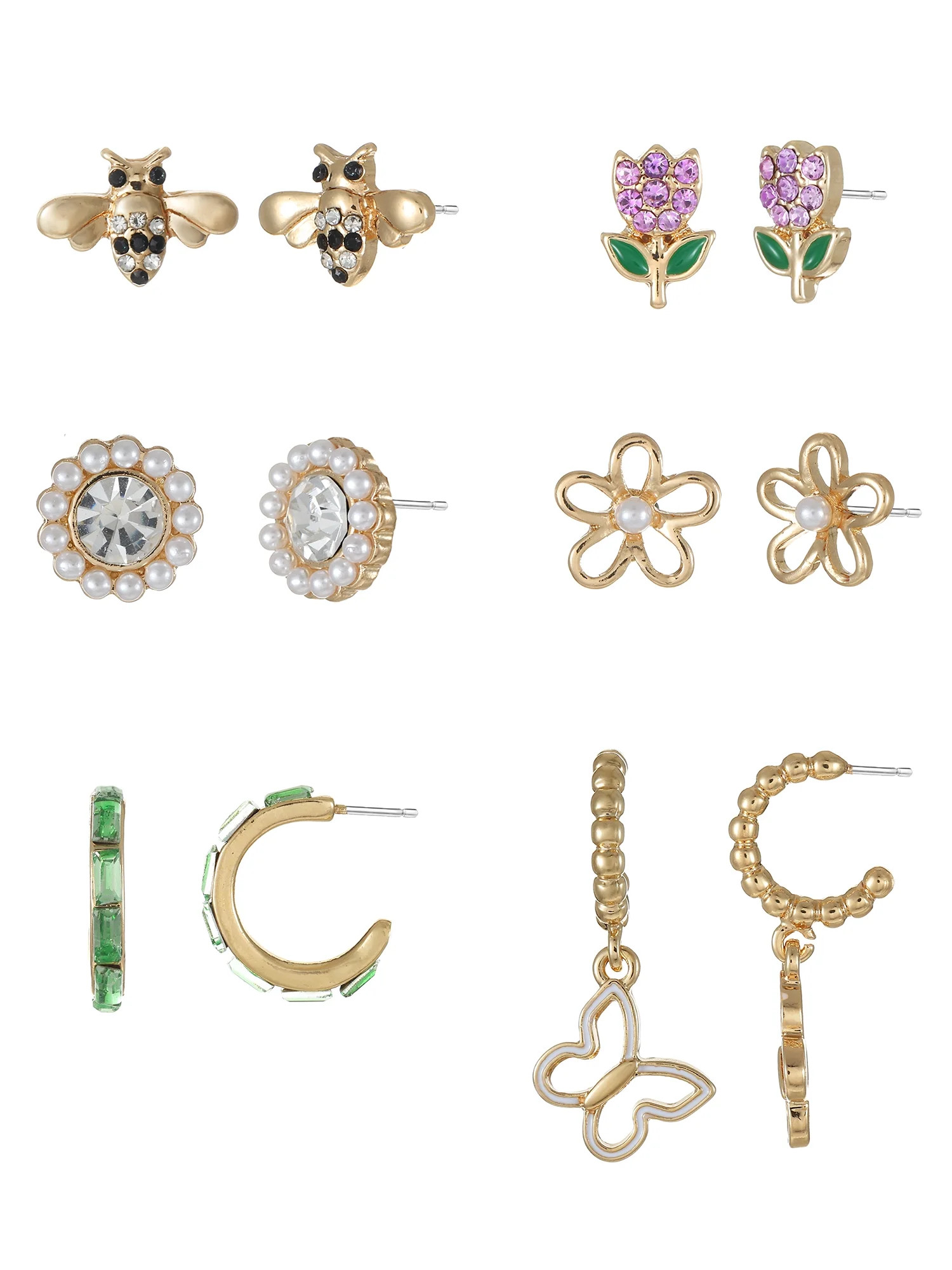 Packed Party Full Bloom Earring Set | Walmart (US)