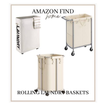i have all three and LOVE!!!! makes doing laundry a breeze bc you can push these vs struggling to carry them through doorways 

#LTKHome #LTKFindsUnder50 #LTKSaleAlert