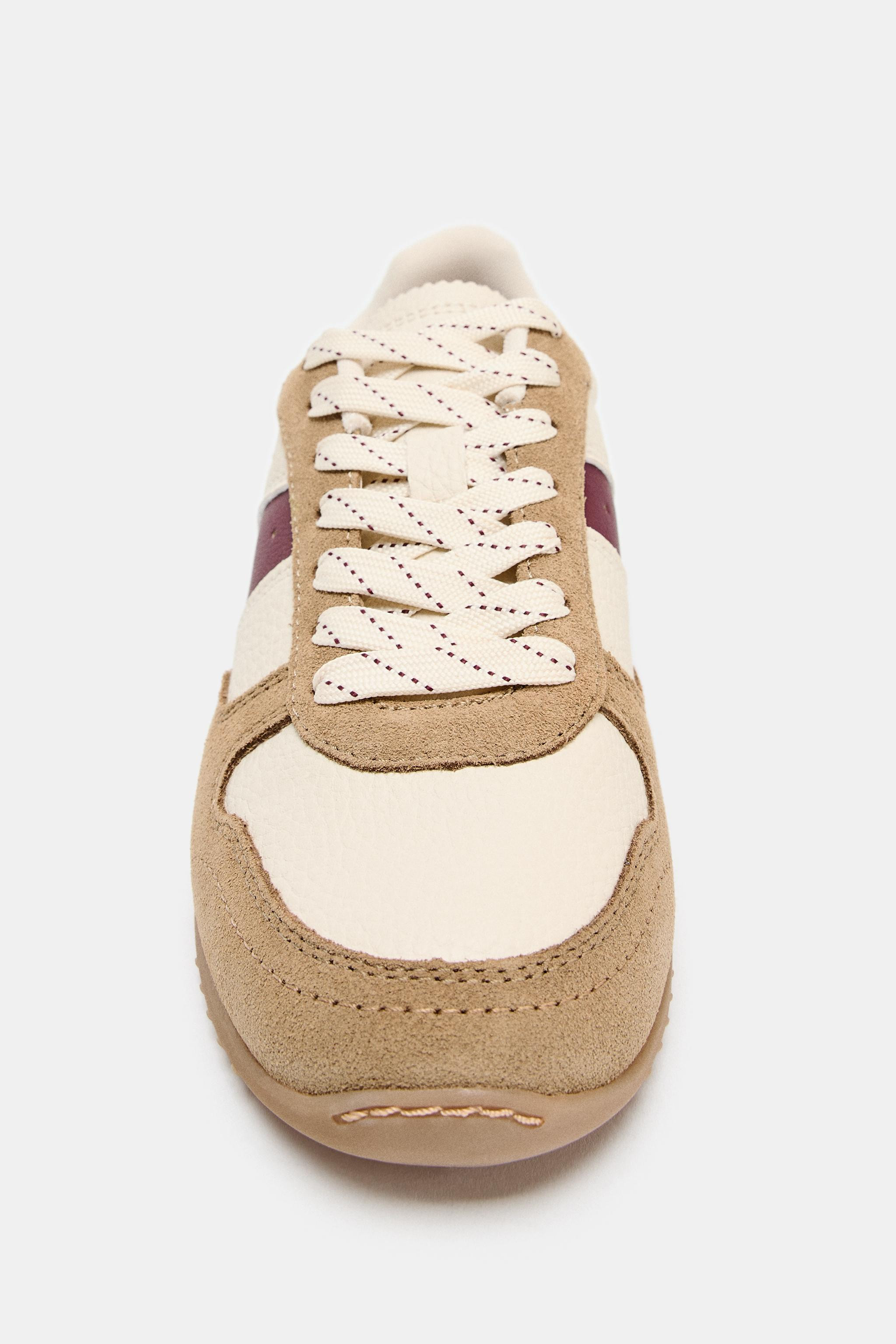 CONTRASTING RUNNING SNEAKERS | Zara US