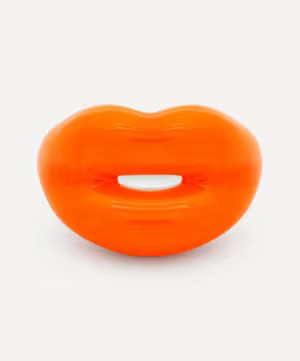 Neon Orange Hotlips Ring | Liberty London (UK)