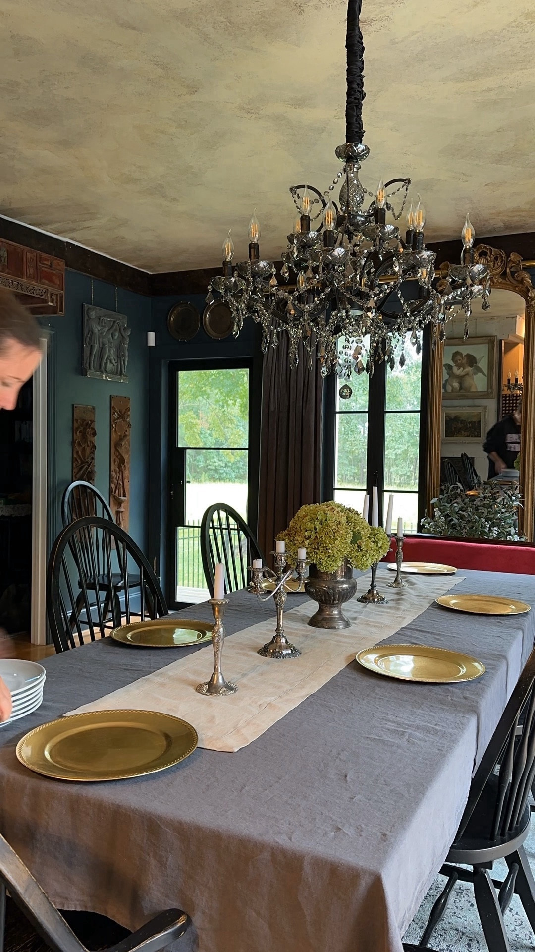 Why buy white plates?  They go with every season and can be used for any occasion.  They’re both fancy and casual: these green napkins work for fall, spring, and Christmas: paired with different chargers and vintage silver napkins rings.

#LTKhome #LTKSeasonal #LTKSpringSale