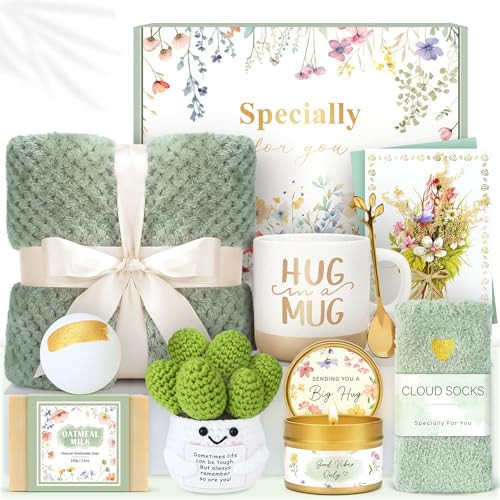 Get Well Gifts for Women After Surgery Self Care Gifts for Women Sympathy Care Package for Woman Thinking of You Get Well Soon Gift Baskets for Woman Feel Better Surgery Recovery Gift Ideas for Her | Amazon (US)