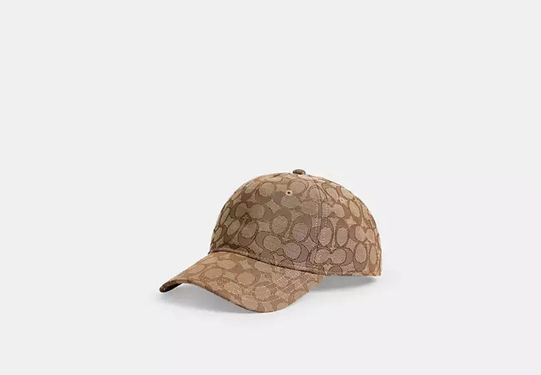 Signature Jacquard Baseball Hat | Accessories | Coach | COACH® | Coach (US)
